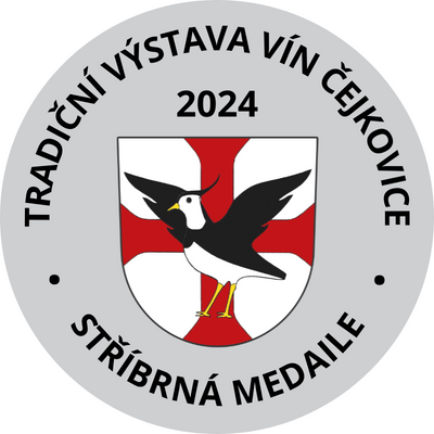 Tradiční výstava vín Čejkovice 2024 - stříbrná medaile